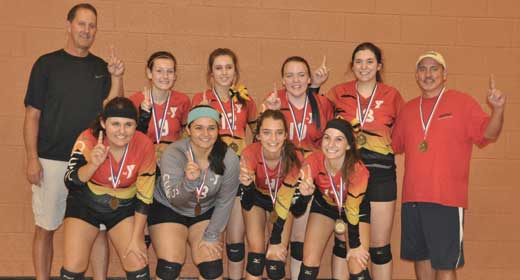 ymca volleyball champs